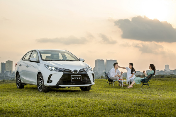 Toyota Vios 2021 ‘ghi điểm’ bằng loạt tiện ích vượt trội