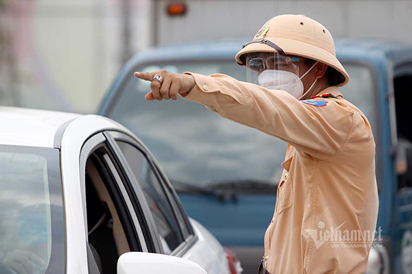 22 chốt kiểm soát người, phương tiện ra vào Thủ đô từ 14/7