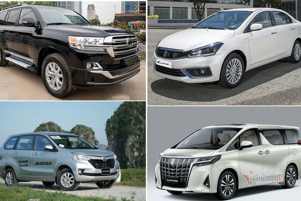 Top 10 xe bán chậm nhất tháng 6: Hai mẫu Toyota doanh số bằng 0