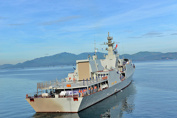 Biên đội tàu hộ vệ tên lửa của Việt Nam lên đường thi đấu Army Games