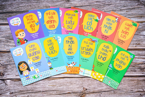 Bộ cẩm nang giúp bạn nhỏ chinh phục viết lách trong hè này