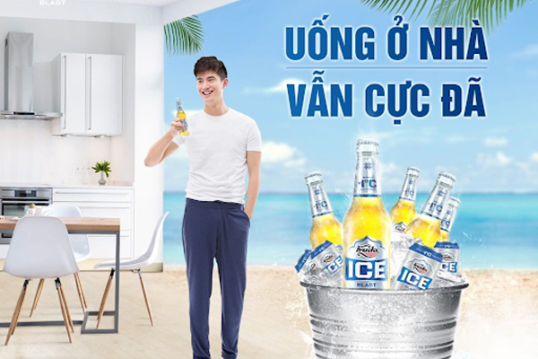 Huda Ice Blast - ‘đóng băng’ mùa hè với vị bia sảng khoái