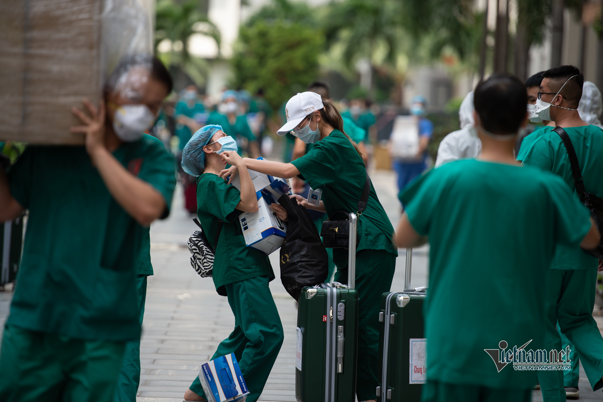 Bên trong nơi điều trị hơn 4.000 bệnh nhân Covid-19 ở TP.HCM