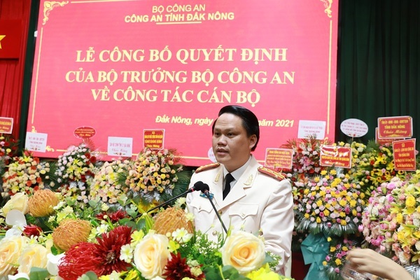 Đắk Nông có tân Giám đốc công an tỉnh