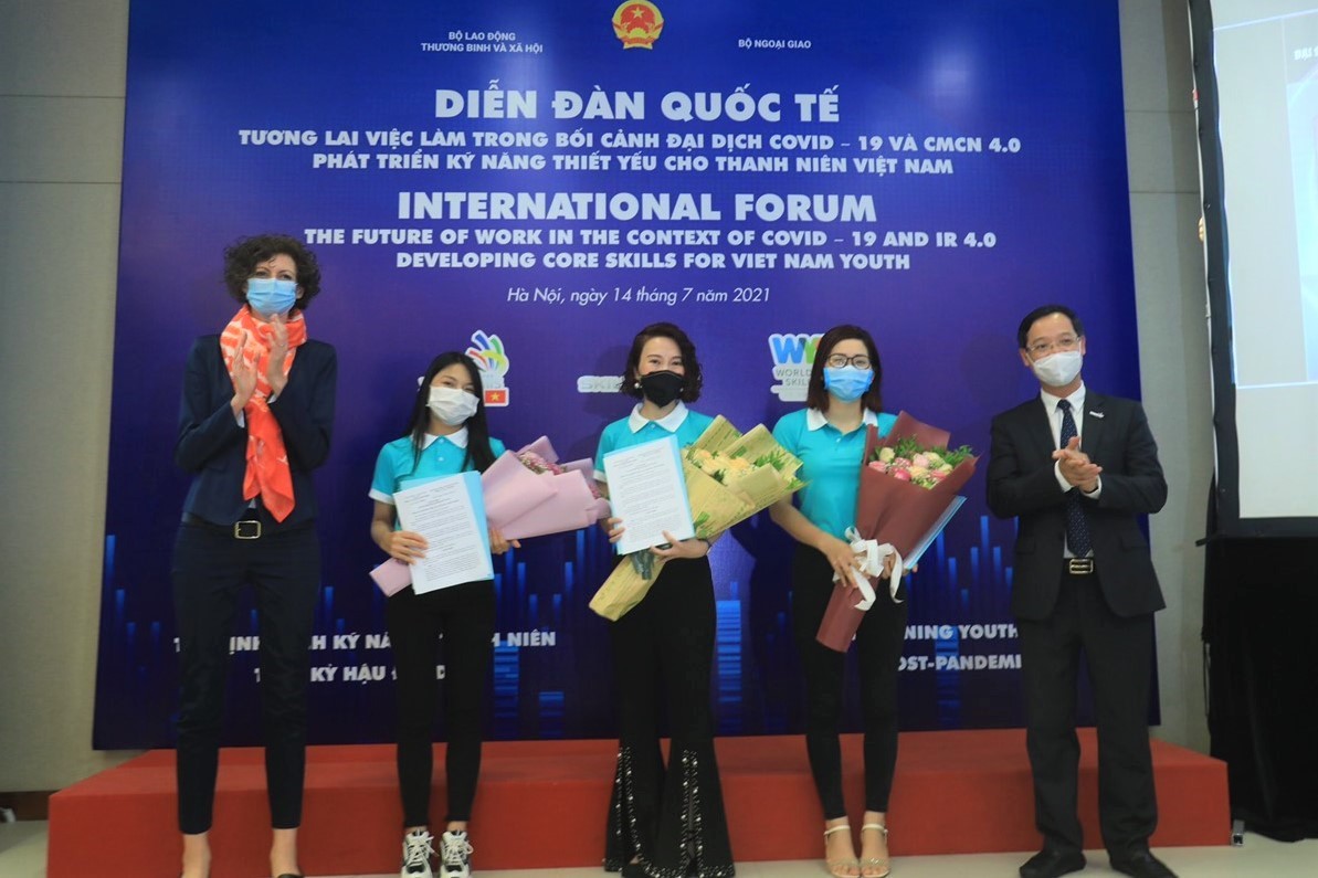 Bổ nhiệm 10 đại sứ kỹ năng nghề Việt Nam năm 2021