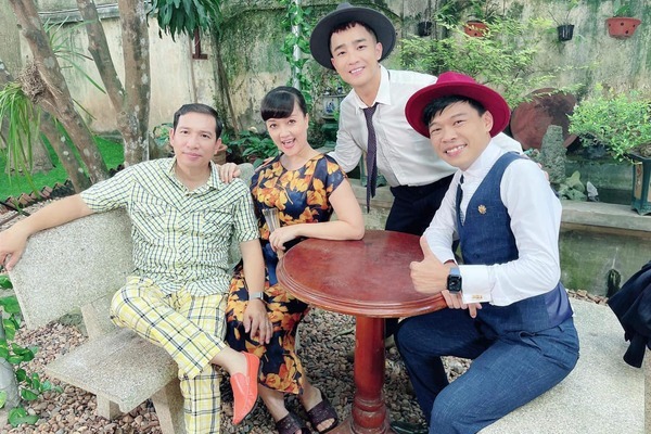 Vân Dung tái ngộ Quang Thắng trong phim sắp lên sóng VTV