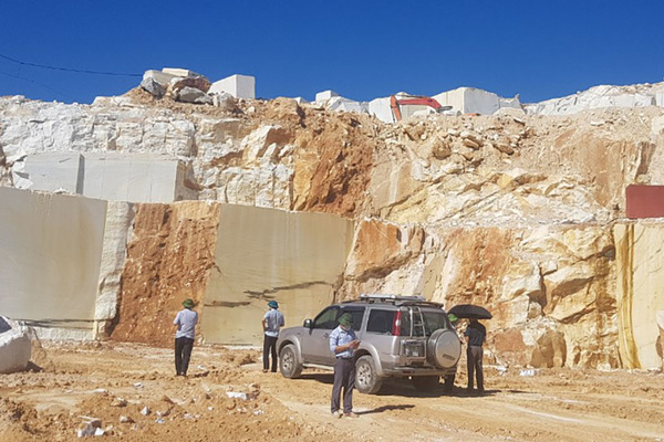 Vụ khai thác đá trắng bị bắt giữ: Đoàn kiểm tra đã nhắc nhở nhưng vẫn vi phạm