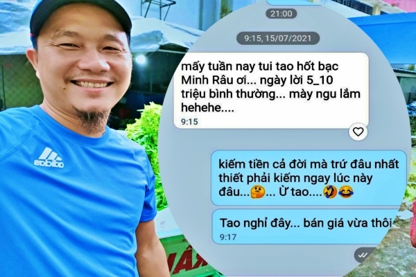 Anh bán rau bị chê dại vì 'không hốt bạc mùa dịch'