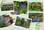 Cận cảnh khu vườn nhỏ trong biệt thự triệu đô của Tăng Thanh Hà
