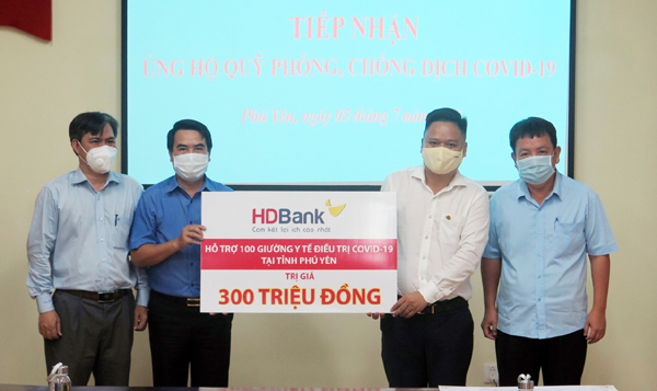 HDBank tặng 100 giường y tế cho tỉnh Phú Yên