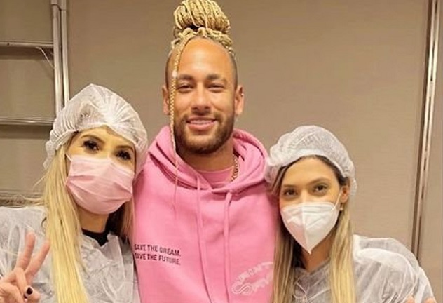 Neymar làm kiểu tóc kỳ quái để… xả xui