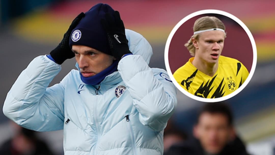 Diễn biến mới Chelsea ký Haaland, Thomas Tuchel nhăn mặt