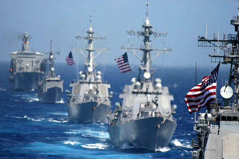 Quy mô khủng của hạm đội 7 hải quân Mỹ