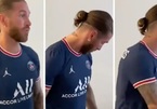 Sergio Ramos mặc áo PSG, liên tục tìm băng đội trưởng Real Madrid