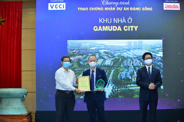 Gamuda City lập hattrick với 3 giải thưởng Dự án đáng sống 2021