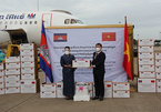 Lễ tiếp nhận thiết bị vật tư y tế chống Covid-19 Campuchia tặng TP.HCM