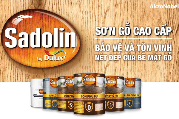 AkzoNobel trình làng dòng sơn gỗ cao cấp Sadolin