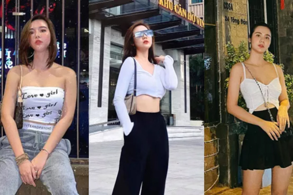 Huyền Lizzie chăm diện croptop, khoe eo thon vòng 3 cực gợi cảm