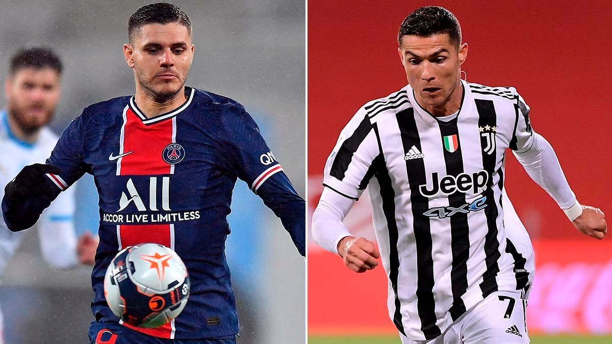 Ronaldo có thể đến PSG theo hợp đồng hoán đổi với Icardi