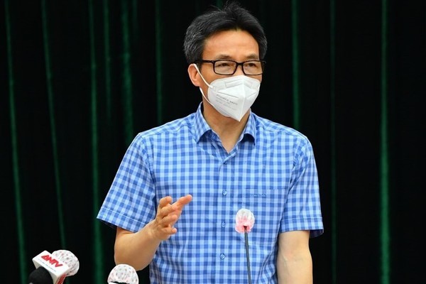 Phó thủ tướng Vũ Đức Đam: TP.HCM cần chuẩn bị cho kịch bản F0 tiếp tục tăng