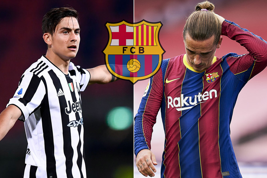 Barca dùng Griezmann đổi lấy Dybala