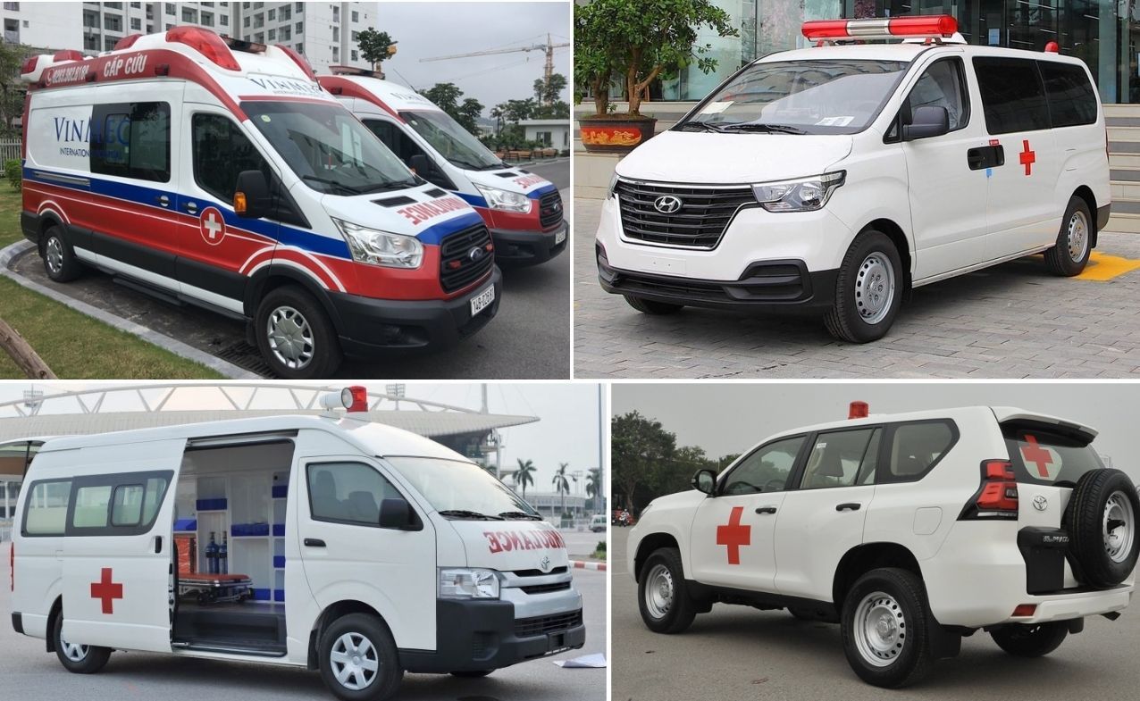 Những mẫu xe cứu thương phổ biến ở Việt Nam, đắt nhất giá 4,2 tỷ đồng