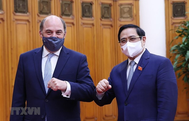 Prime Minister welcomes UK Secretary of State for Defence