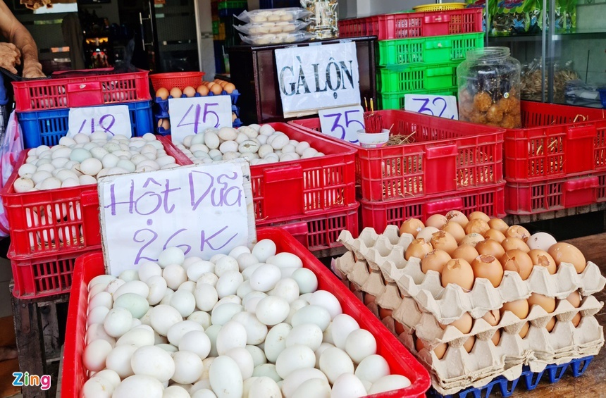 Giá trứng ở miền Tây tăng vọt