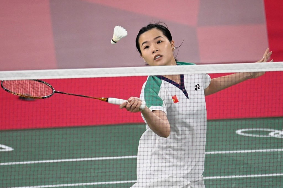 Nguyễn Thuỳ Linh đánh bại tay vợt Thụy Sĩ