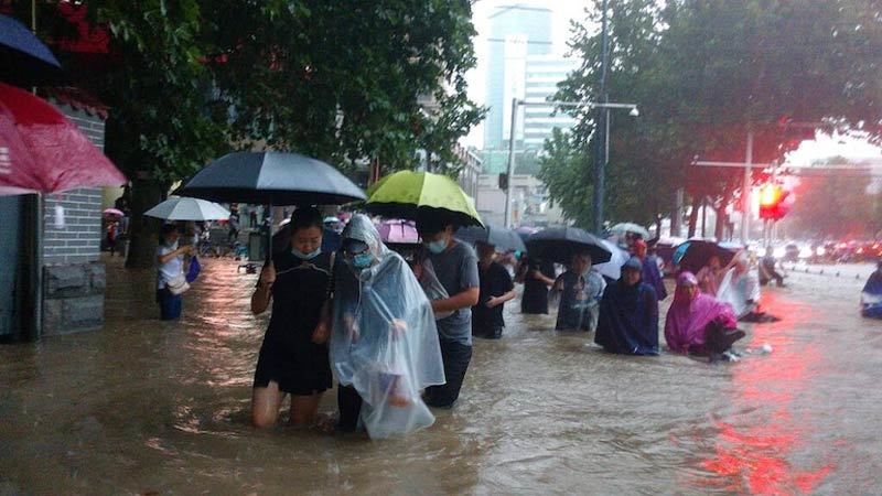 Ghi nhận tình hình lũ lụt tại Thừa Thiên Huế