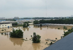 Khung cảnh thành phố iPhone chìm trong biển nước