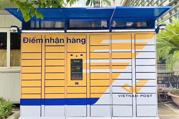 Nhận hàng không tiếp xúc với ATM bưu gửi của Vietnam Post