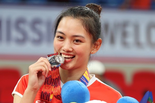 'Hoa khôi bóng chuyền' luyện tiếng Anh 2 tiếng mỗi ngày