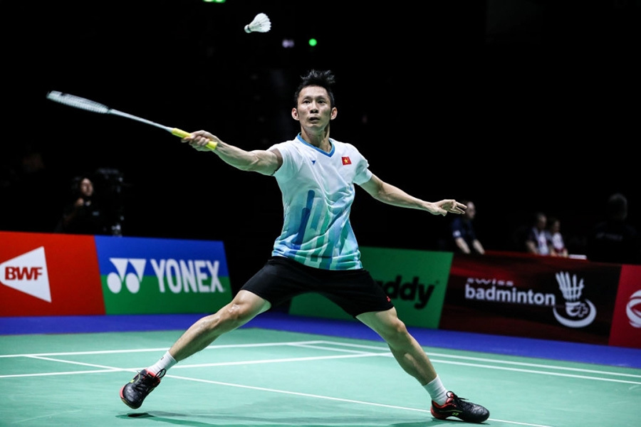 Tiến Minh thua tay vợt hạng 3 thế giới trận ra quân Olympic