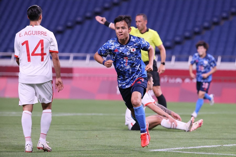 Hạ đẹp Mexico, Olympic Nhật Bản sớm đoạt vé tứ kết