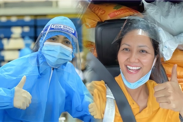 H'hen Niê: 'Tôi quên mình là hoa hậu khi tham gia tình nguyện chống dịch’