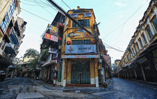 Hanoi during days of social distancing under PM’s Directive 16