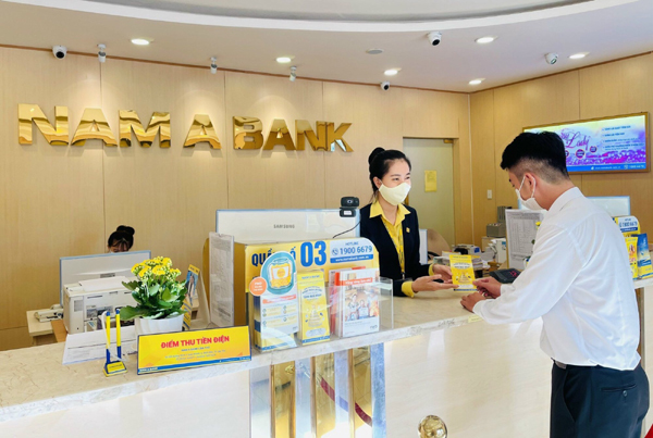 Nam A Bank tung nhiều ưu đãi, hỗ trợ khách hàng mùa dịch