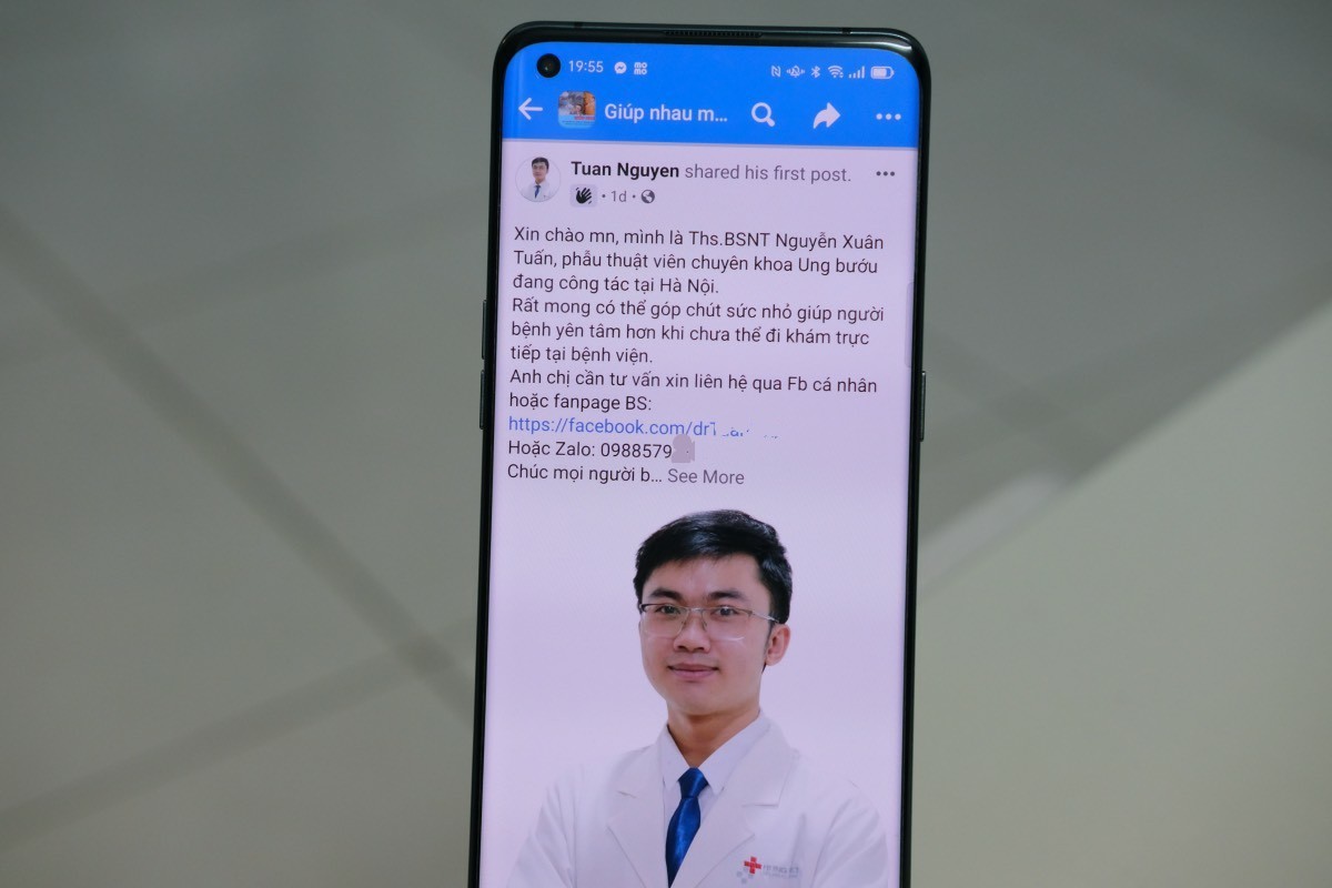 Doctors go online to help people during Covid-19