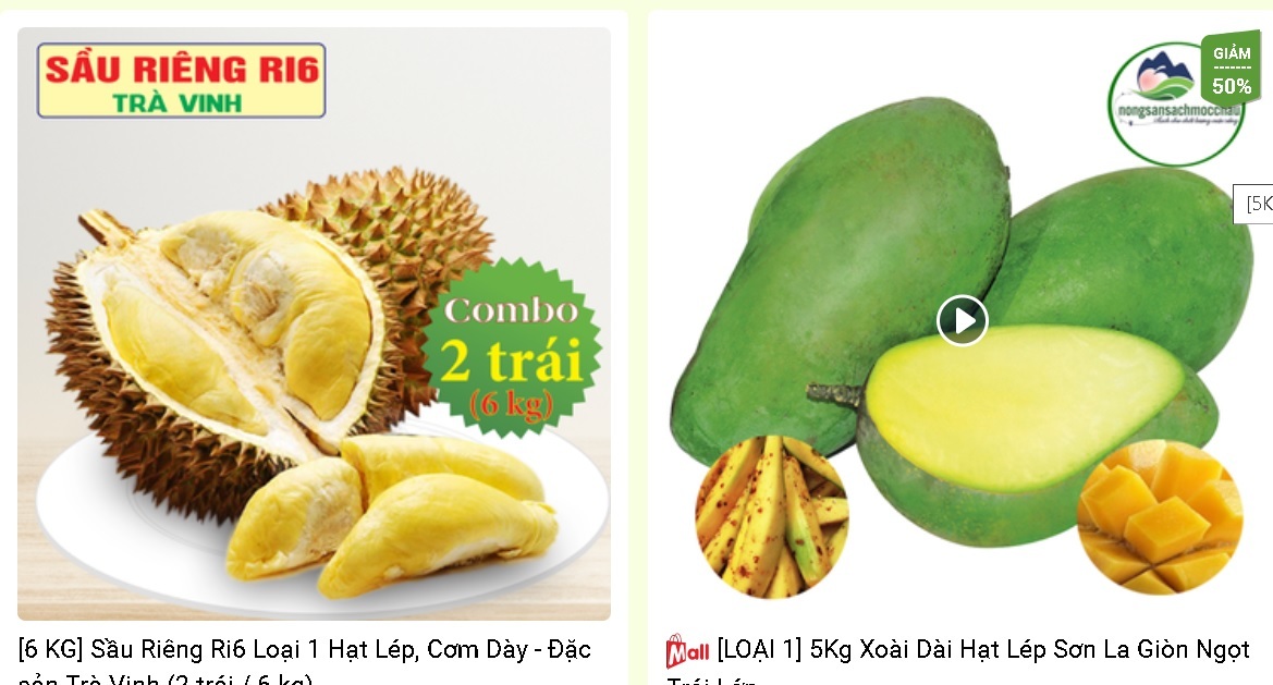 Khai trương 'Tuần lễ Nông sản Việt' trên sàn thương mại điện tử