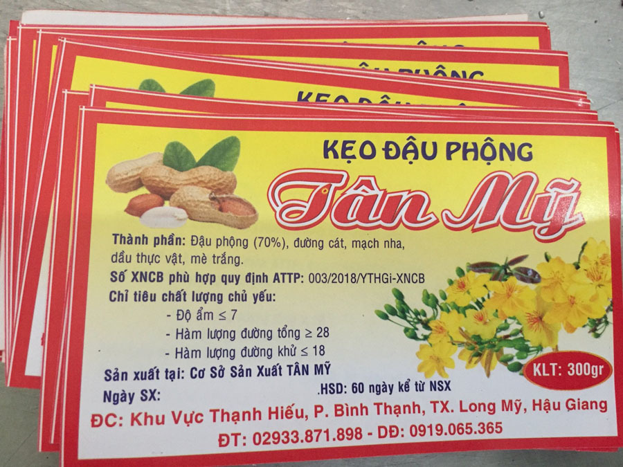 Hậu Giang công nhận thêm 20 sản phẩm OCOP cấp tỉnh