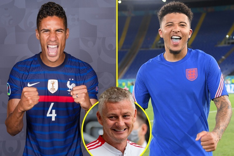 Solskjaer tuyên bố tham vọng của MU với Jadon Sancho và Varane