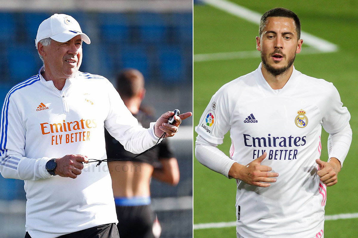 Ancelotti hứa đưa Hazard trở lại đỉnh cao