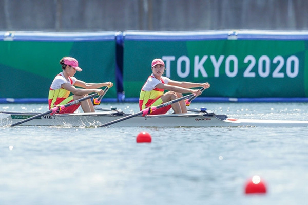 Rowing athletes set Vietnam's best result in Tokyo