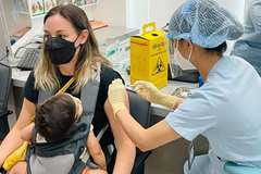 French citizens vaccinated against COVID-19 in Vietnam