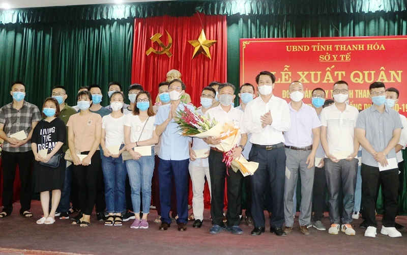 50 y, bác sĩ Thanh Hoá lên đường hỗ trợ TP.HCM và Bình Dương chống dịch