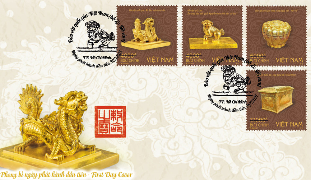 Bộ TT&TT phát hành bộ tem thứ hai về bảo vật quốc gia