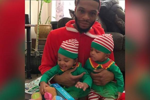 Ông bố ở Mỹ lao vào biển lửa cứu hai con gái sinh đôi