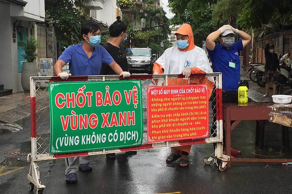 Phân vùng xanh - vàng - đỏ - xám tìm kế an sinh