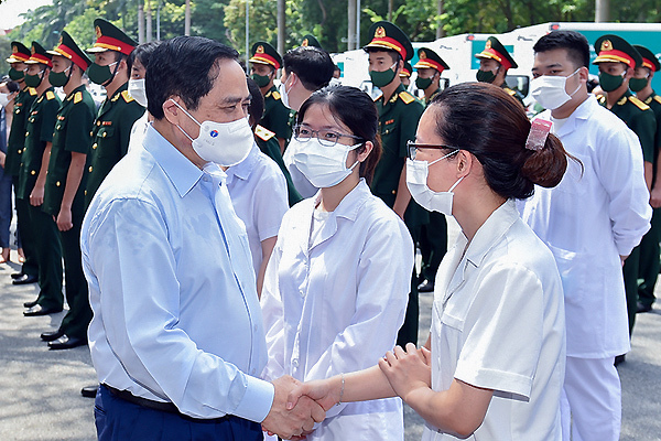 Thủ tướng gửi thư động viên các lực lượng tuyến đầu phòng, chống dịch Covid-19